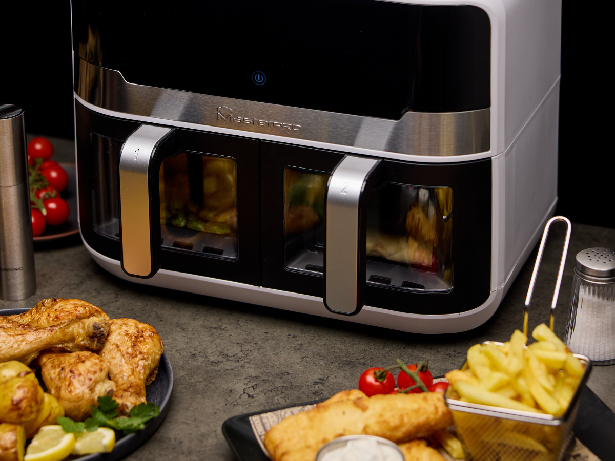 The revolution of connected air fryers: MasterPRO i-Rocket 800 and i-Rocket Duo 900