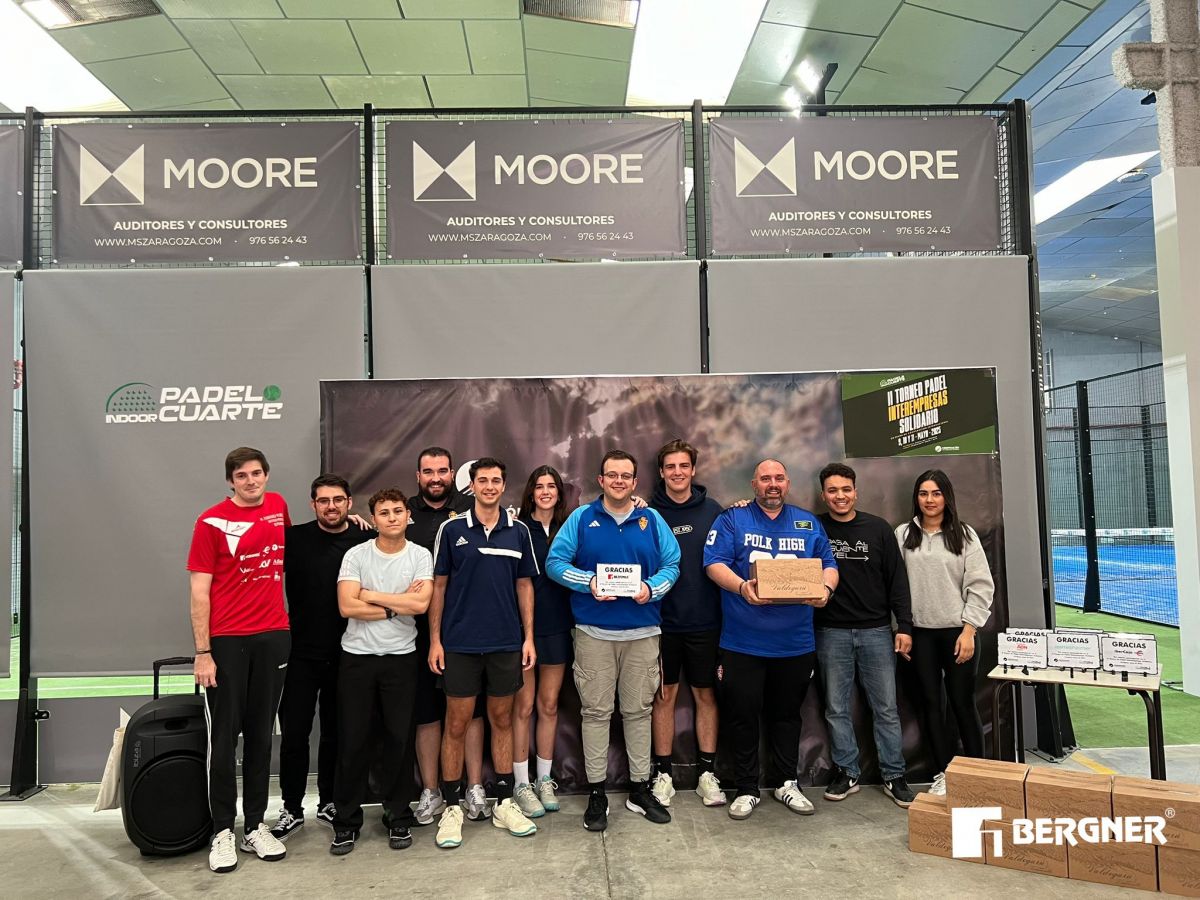 Bergner se une al II Torneo Solidario Interempresas en Zaragoza