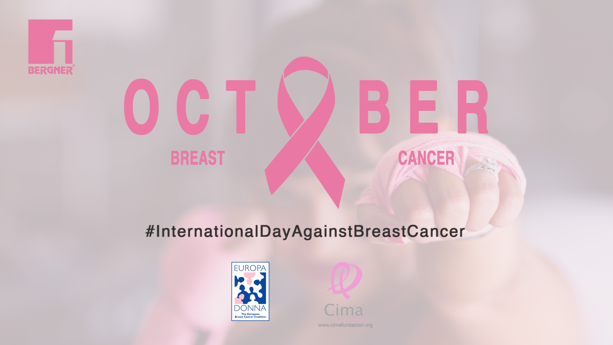 Bergner se viste de rosa en el Día Internacional de la lucha contra el Cáncer de Mama